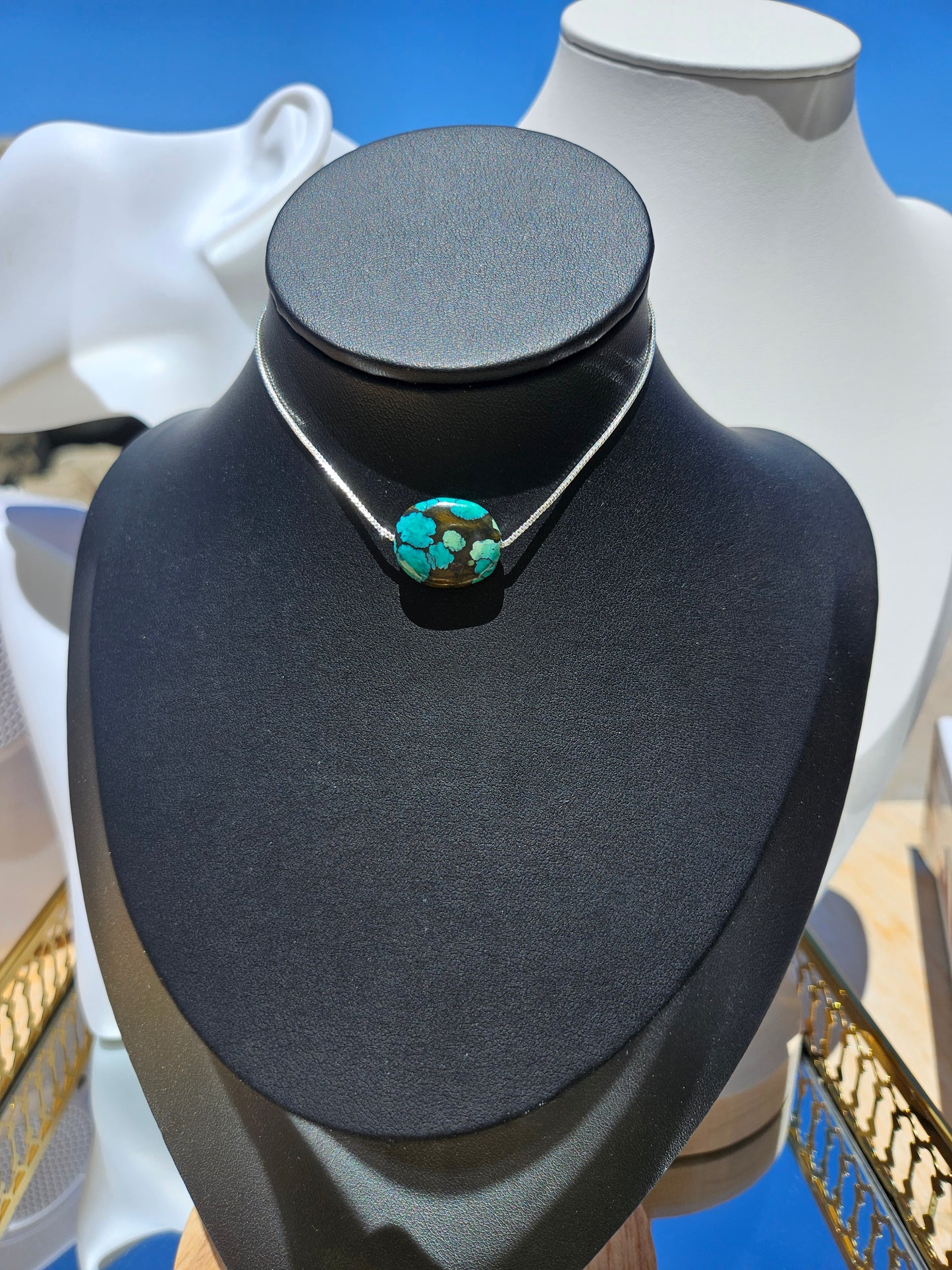 Natural Turquoise Multi-colored Natural Texture