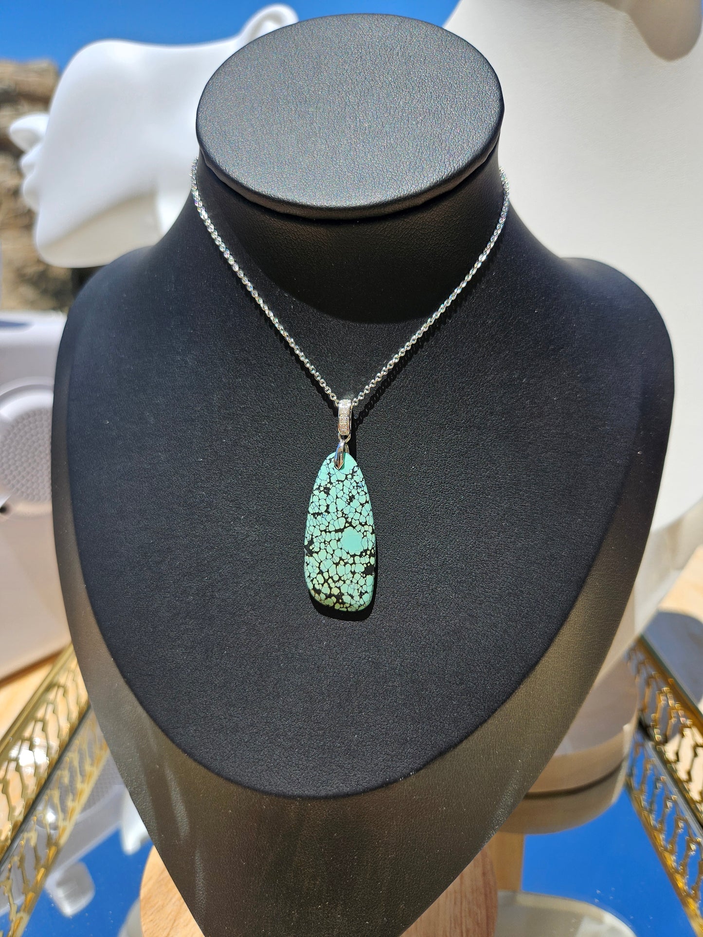 Natural Turquoise Necklace
