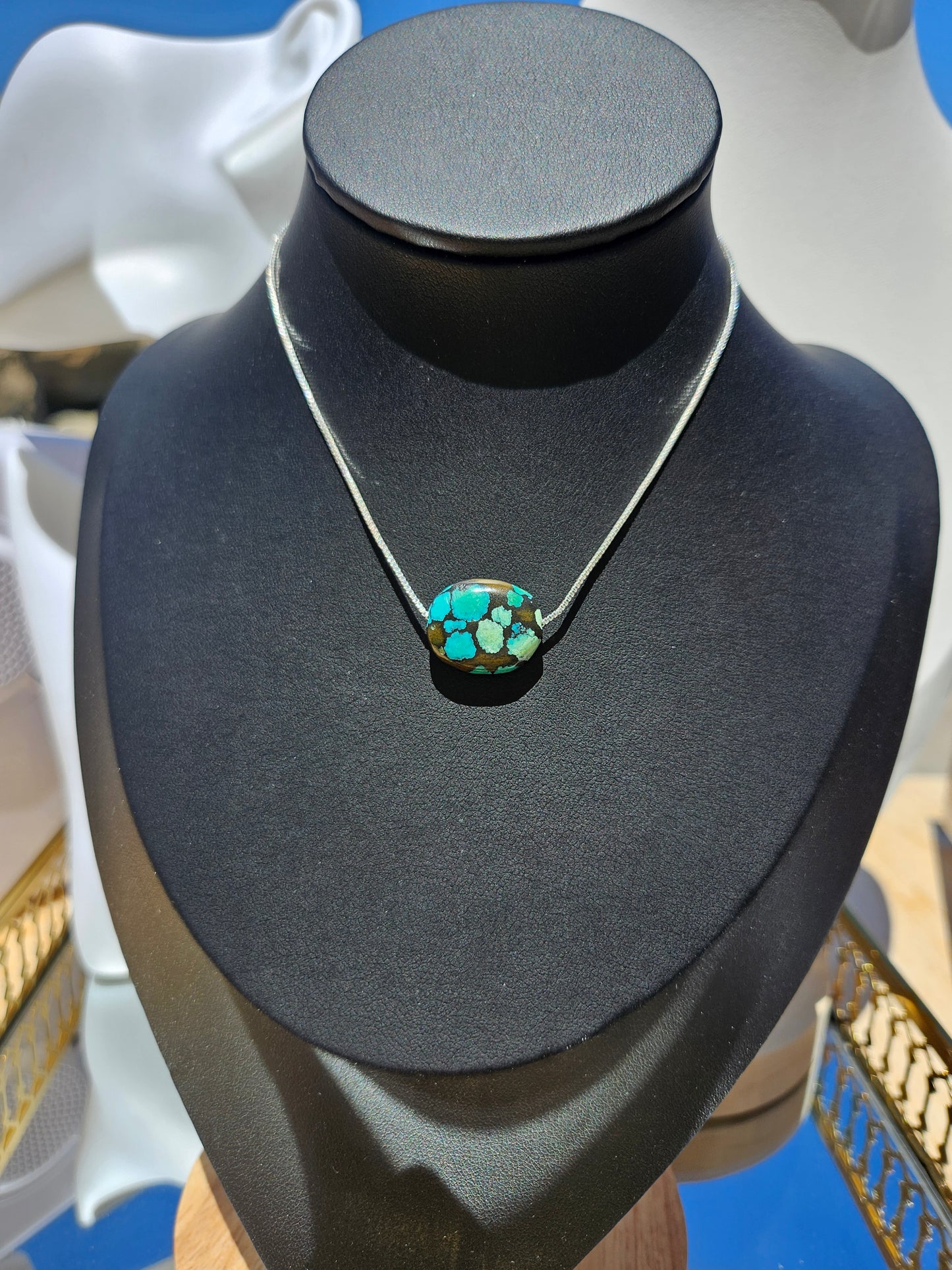 Natural Turquoise Multi-colored Natural Texture