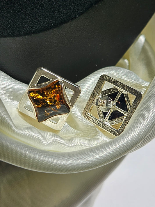 Natural Huapo Earring Star Shaped