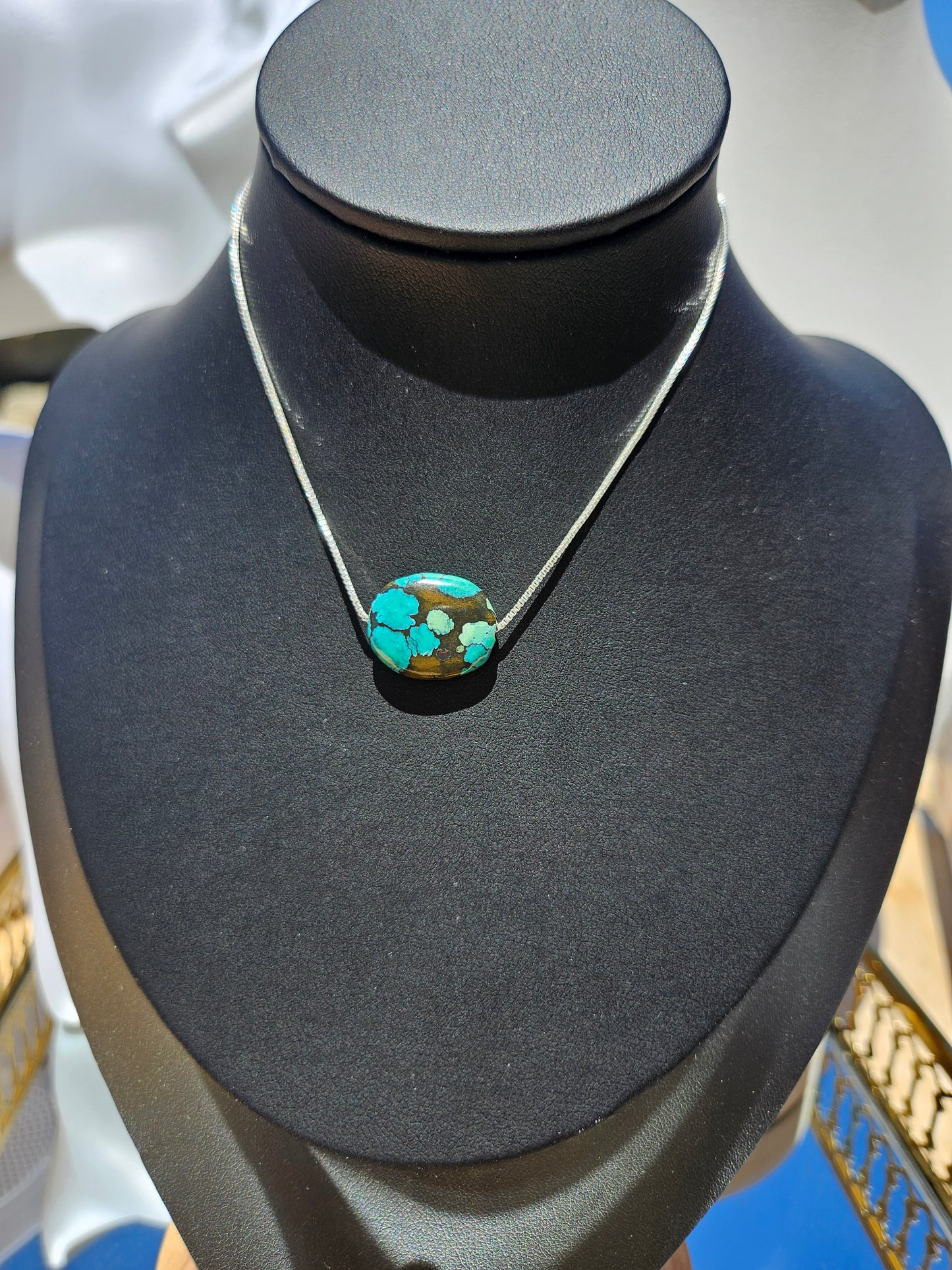 Natural Turquoise Multi-colored Natural Texture