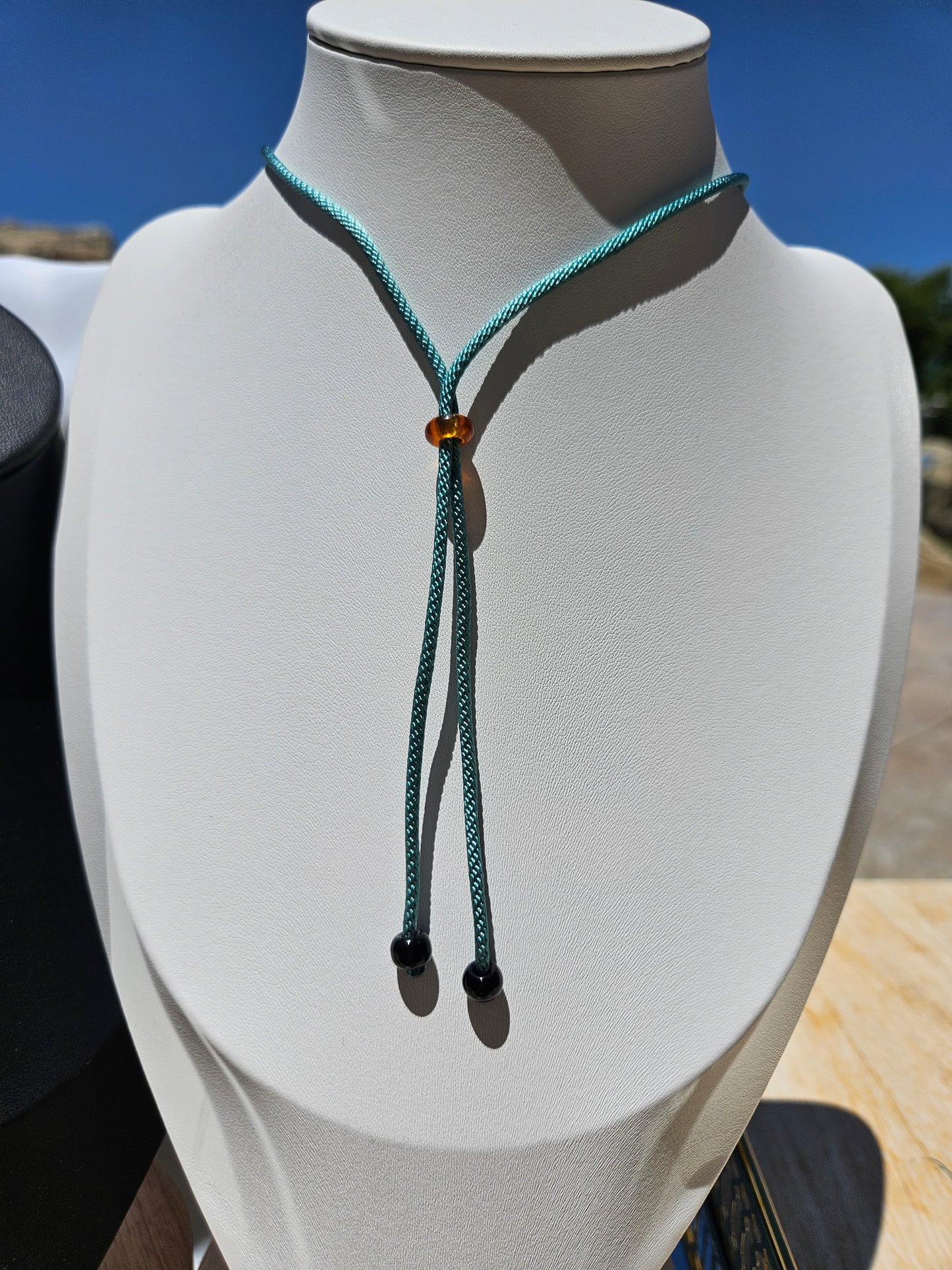 Natural Triangle Turquoise Necklace