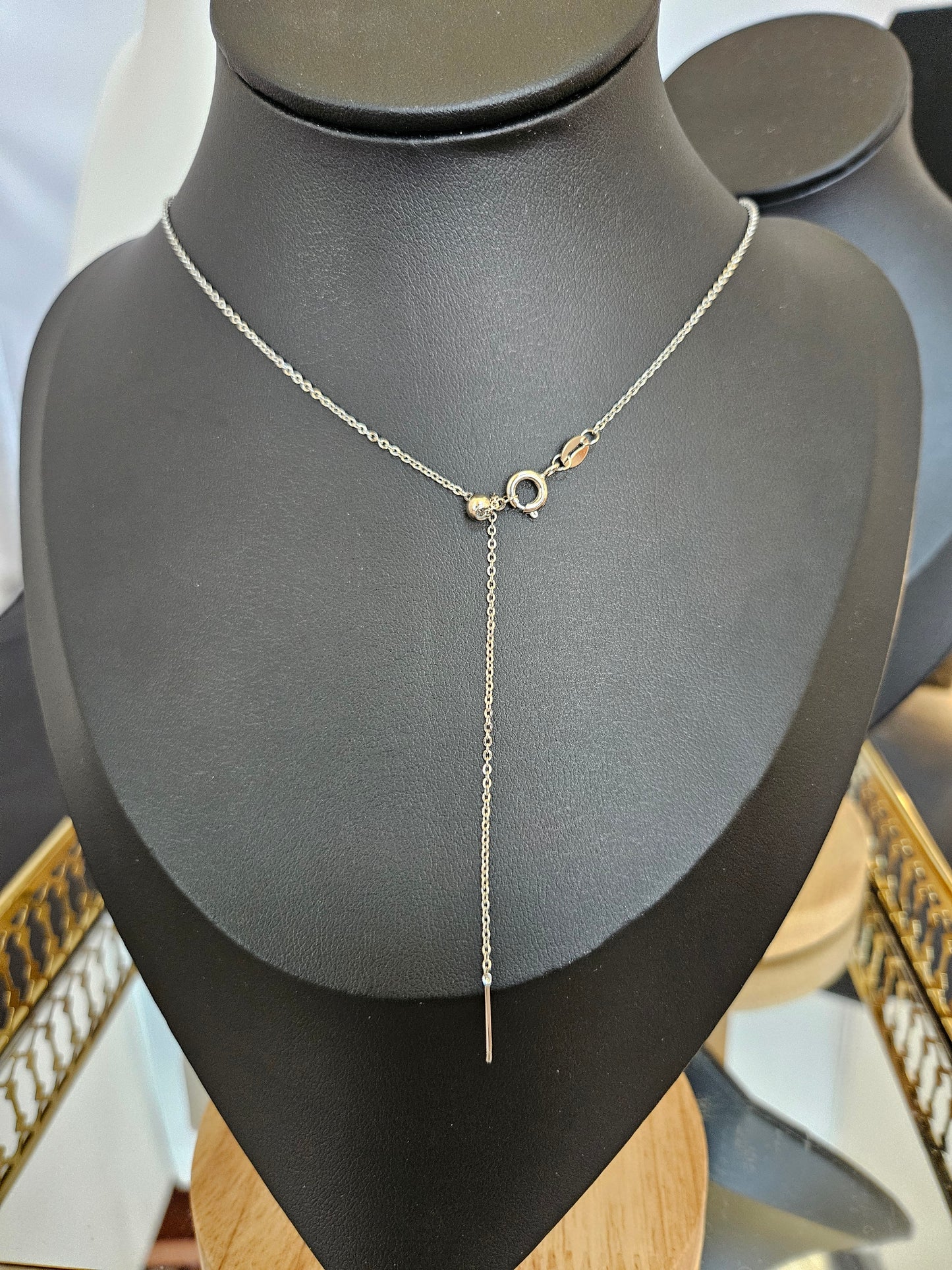 Natural Light Blue Multicolored Turquoise Bead Silver Plated Necklace