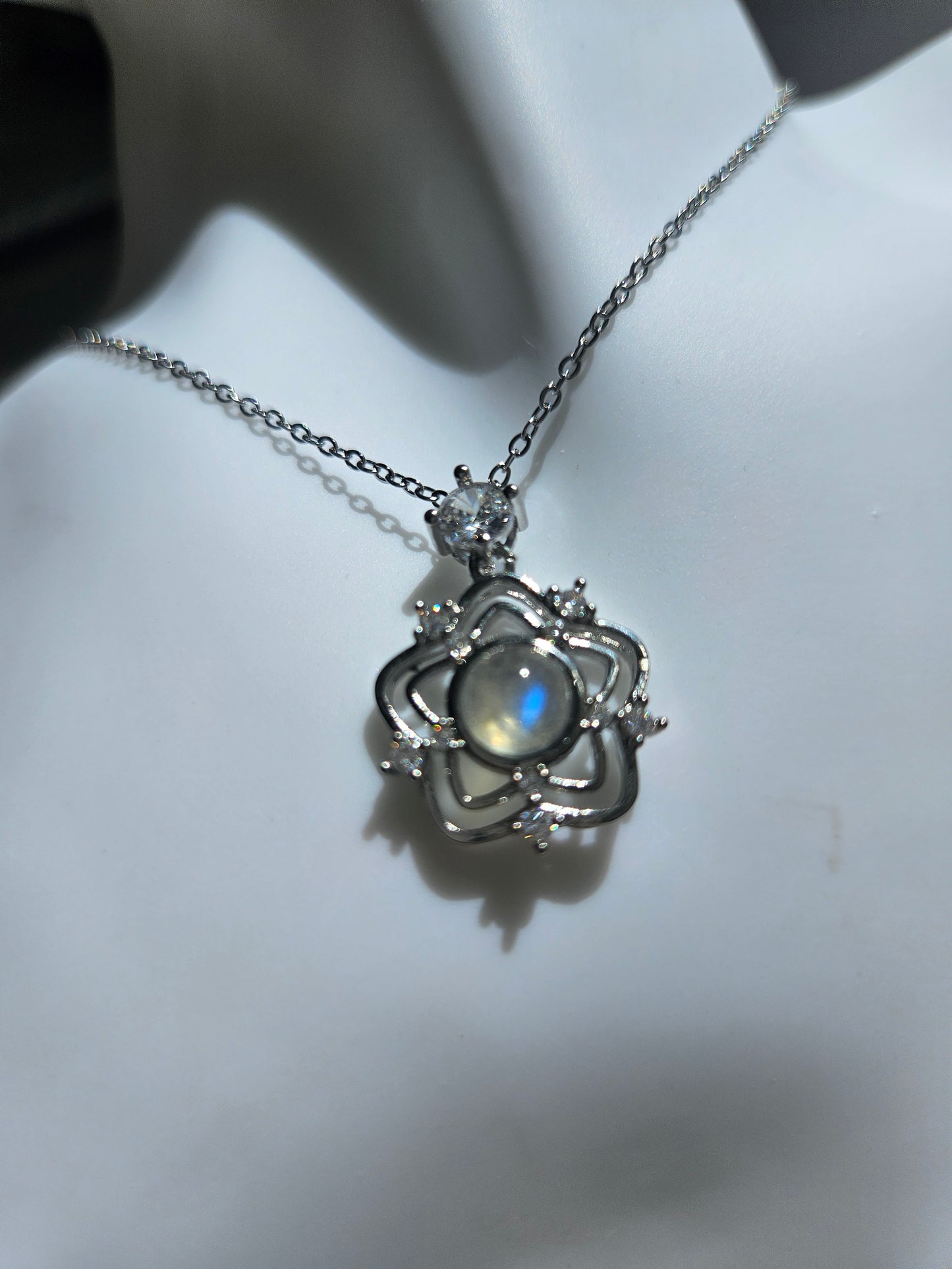 Natural Agate Star Shape Necklace